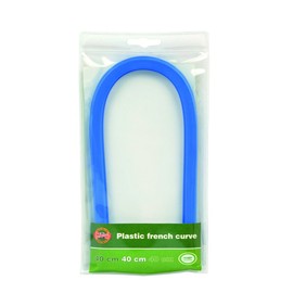 Koh-I-Noor 40 cm 717018 Flexible Curve, Blue