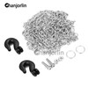 Chanjorlin 1/10 RC Car Mini Metal Trailer Chain and Tow