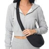 SSKHE Half Moon Handbag Moon Bag with Adjustable Shoulder Strap
