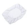 Fitted Crib Sheet Full Cotton Crinkle Fabric Soft Breathable Comfortable