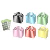 CANDY STRIPED BOX PARTY MEAL FOOD PICNIC GIFT BOXES WITH