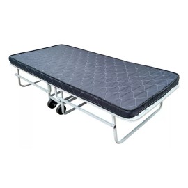 Jaco Catre Hotelero Individual 85x184x32cm 2 Ruedas Jaco Color Blanco