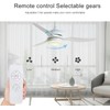 QIACHIP Wifi Ceiling Fan Lamp Remote Control Kit, Timing Quiet