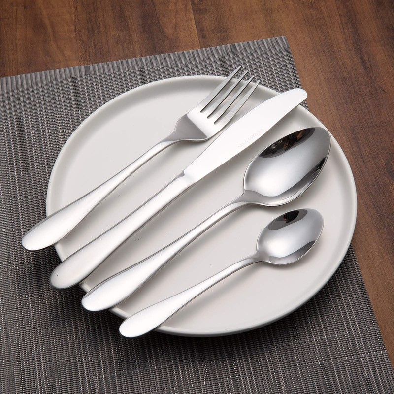 HPMAISON 9 Pcs Grey Placemats Set - 4 Placemats, 4
