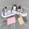 Maximex Corner Storage Basket with Swivel Joint No Drilling -