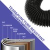 4inch 10FT Dryer Vent Hose for Tight Space, 90 Degree