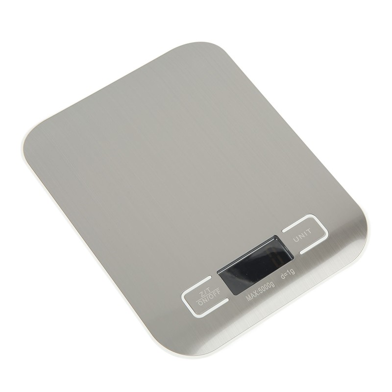 Kitchen Scale Portable HD LED Display Mini Stainless Steel Home