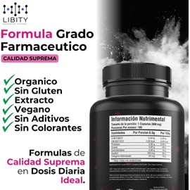 Inositol MYO - Extremadamente Eficaz (180 Cápsulas Para 90 Días) - | Soporte Equilibrio Hormonal y SOP | Grado Farmaceutico | Absorcion Potenciada | Maxima Eficacia | Calidad Suprema | Suministro Para 90 Dias | - Libity