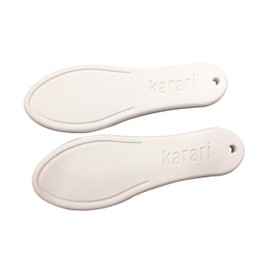 Anesty Company HO1910 Diatomaceous Earth Shoes, Care Tablet, Shoes, Dry, Men's, White, 7.0 x 2.3 x 0.3 inches (17.7 x 5.8 x 0.8 cm), Karari Moisture Wicking, Deodorizing, For Men, 1 Pair