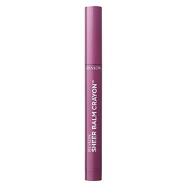 Revlon Sheer Balm Crayons 002 Black Currant (Color Image: Berry) Lip Color Lip Liner Lip Balm 1.1g