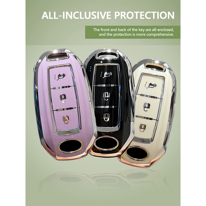 TECART TPU Key Case Fit for Infiniti Q50 Q60 QX50