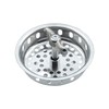 Spin and Seal Stainless Steel Replacement Basket Strainer with Threaded