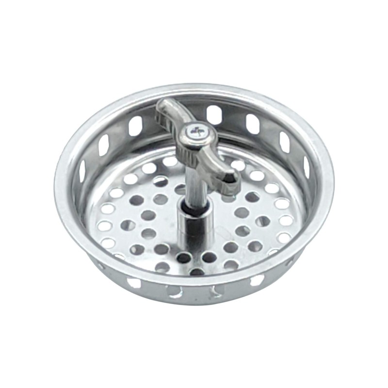 Spin and Seal Stainless Steel Replacement Basket Strainer with Threaded