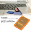 Memory Card Adapter, Replacement Memory Card Reader Adapter for Game