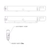Pair Of Replacement Sliding Patio Door Rollers / Wheels /