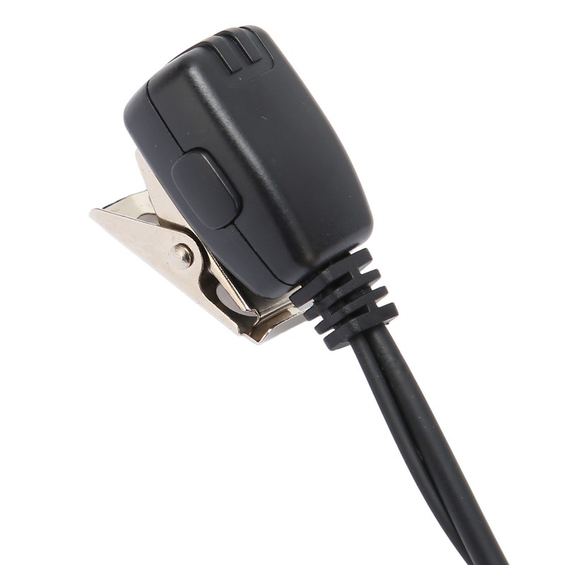 G Shape Earpiece PU Cable Walkie Talkie Earpiece with Mic