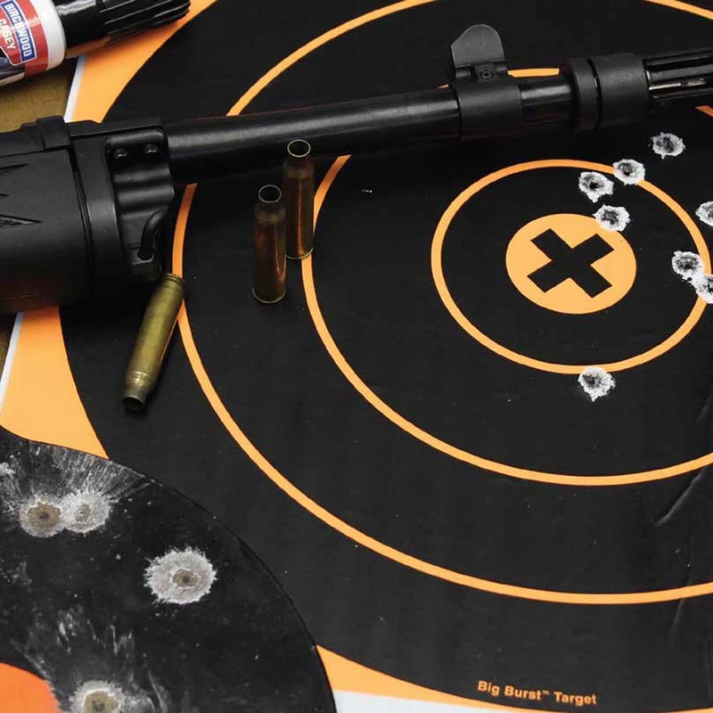 Birchwood Casey Big Burst 6-Inch Bull's-Eye, 12 - 6-Inch Revealing