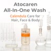 atocaren Calendula Wash – Soothing Cleanser for Scalp & Skin