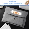 Origin-Joy 35 PCS Self Adhesive Index Card Pockets with Top