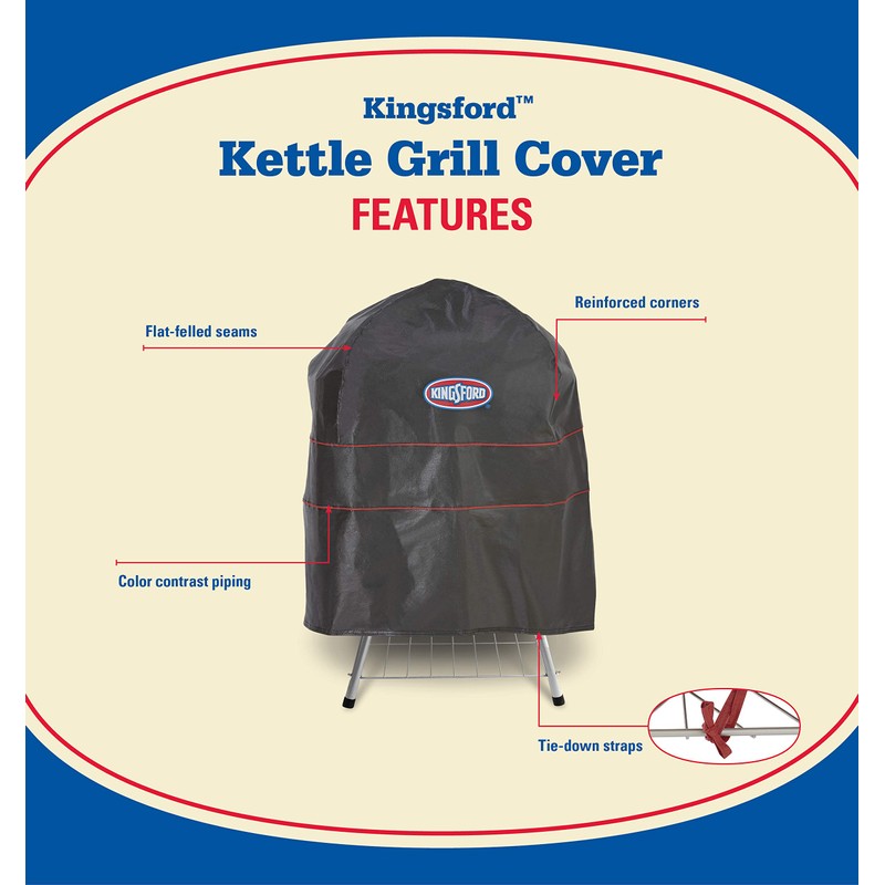 Kingsford Black Kettle Charcoal Grill Cover