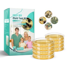 Mold Test Kit for Home Detection: 8 Simple DIY Science Kits for Fastly Testing Home Surfaces & Air Quality Detector & HVAC Monitor Includes Detailed Identification Guide