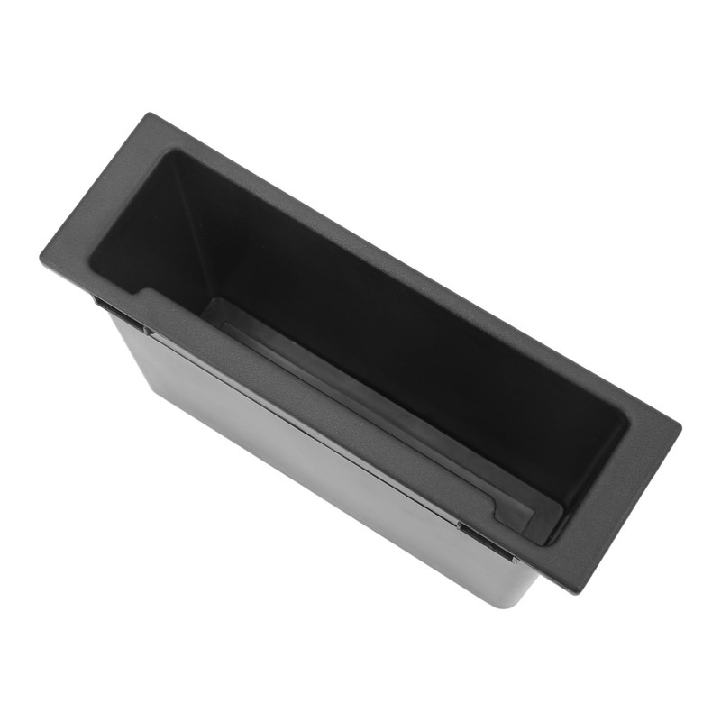 Car Stereo Radio Storage Box Black Large Storage Space Dash