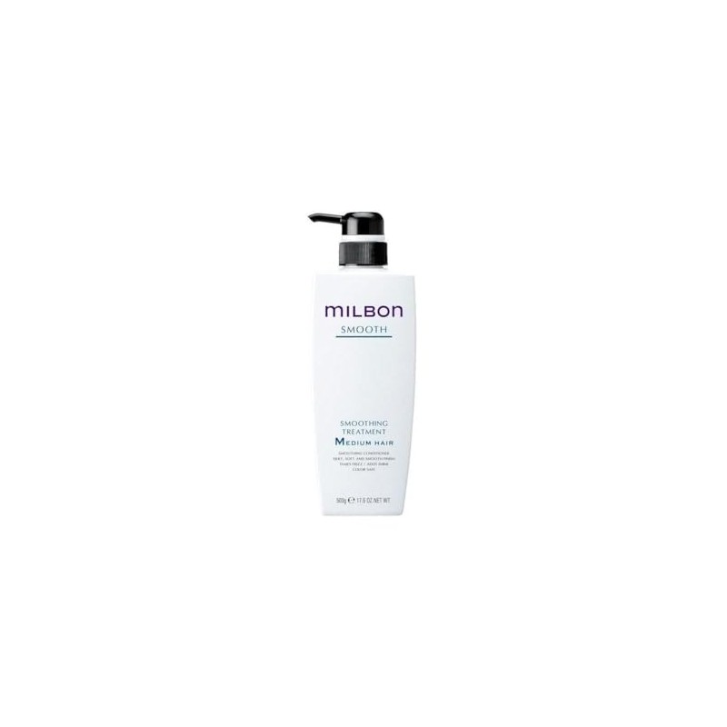 Global Milbon Milbon Smoothing Treatment, Medium Hair, 17.6 oz (500