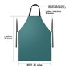 Vammcht Waterproof Rubber Vinyl Apron Heavy Duty Chemical Resistant Work