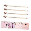 Mikinona 4pcs Gold Concealer Brush Applicators for Face under Eye