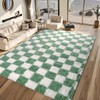 FALARK Rugs for Living Room Bedroom, 5x7 ft Sage Green