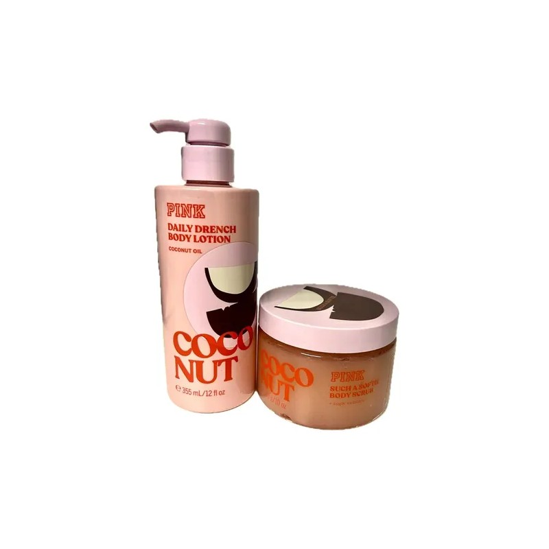 Set Pink Exfoliante Y Crema 100 Original