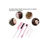 Kit Peines Y Cepillos Regadera Para Cabello Con Atomizador