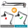 Mic Arm Compatible with Fifine K688 Microphone, Boom Arm for