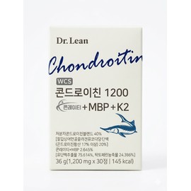 Dr.Lin Song Joong-ki Chondroitin 1200 MBP K2 Conreity 30 tablets, 3-month supply / 닥터린 송중기 콘드로이친 1200 MBP K2 콘레이티 30정 3개월분