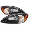xtune for Taurus Black Crystal Headlights