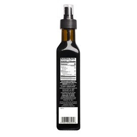 Mantova Balsamic Vinegar of Modena PGI Spray, Product of Italy, Certified “Aceto Balsamico di Modena” PGI, Traditional, Barrel-Aged Balsamic Vinegar for Salads, Sauces, Soups, Marinades, Meat Glazes, Grilled or Roasted Vegetables, Easy-To-Use, Clog-free, Glass Spray Dispenser, 8.5 fl. oz. (Pack of 1)