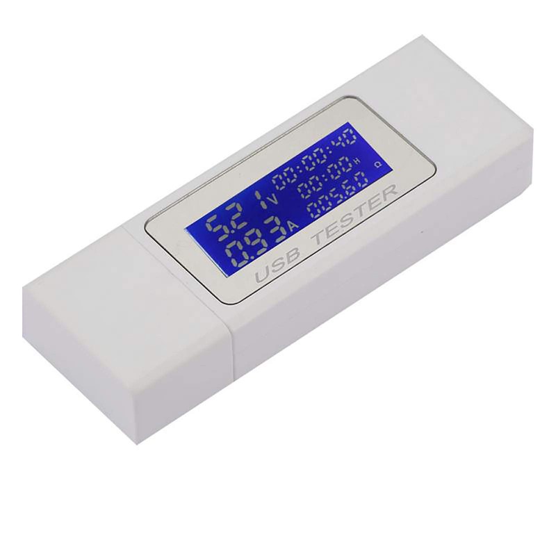 USB Tester, USB Voltage Ammeter Capacity Tester, 4-30V 0-5A USB