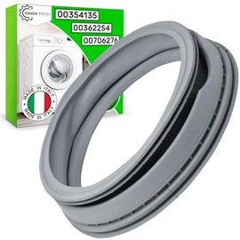 Door Seal for Washing Machine with Original Code 00354135 00362254 00706276 885021 for Bosch for Siemens - Made in Italy - Warranty 5 Years - ONIX TECH