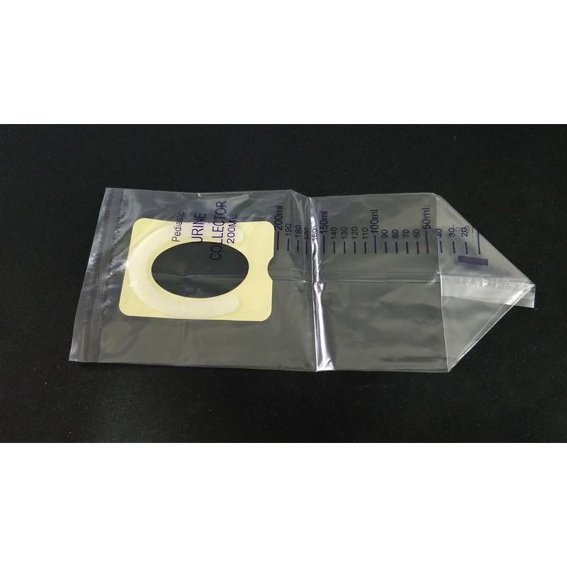Paediatric Urine Collection Bags 200ml (Sterile) x 5 [Baby/Infants /