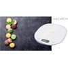 TERRAILLON Electronic Kitchen Scales - Tare Liquid Conversion, Integrated Handle,