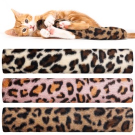 OSDUE Cat Catnip Toys, 3 Pack Kitten Toys Gradient Color Cat Pillows, Interactive Cat Teeth Toy, Interactive Plush Cat Toys for Cat, Small Pet Cats Teeth Cleaning Playing Exercise Accessories-White