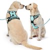 NESTROAD No Pull Dog Harness,Adjustable Oxford Dog Vest Harness with