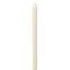 BOLSIUS Ivory Candlesticks Bulk Pack 50 Count - Unscented Dripless