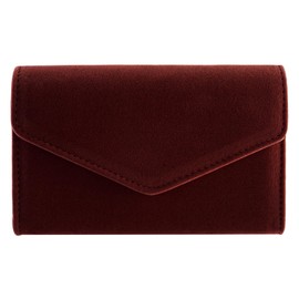Clutch Purses for Women Evening Bag Faux Suede Formal Party Wedding Cocktail Prom