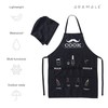 The Men's BBQ Apron, Premium Quality, Cooking Apron, Funny Apron.