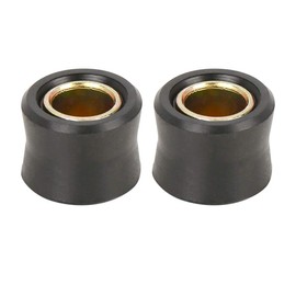 F FIERCE CYCLE Motorcycle Rear Shock Bush Shock Absorber Bush Shock Absorber Cushion Rubber Ring Pack of 2 12mm