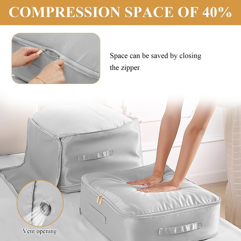 Self-Compression Organiser, Space Saving Organiser, Ultra Space-Saving Self-Compression Organiser, High
