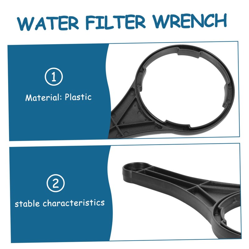 LIFKOME 4Pcs Water Filter Wrench Housing Spanner for Reverse Osmosis