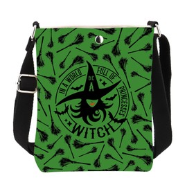 Witch Musical Crossbody Bag Elphaba And Glinda Fans gift Musical Lover Gift Musical Merch (BE A WITCH MB CA)