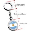 Llavero de metal con incrustaciones de diamantes de imitación